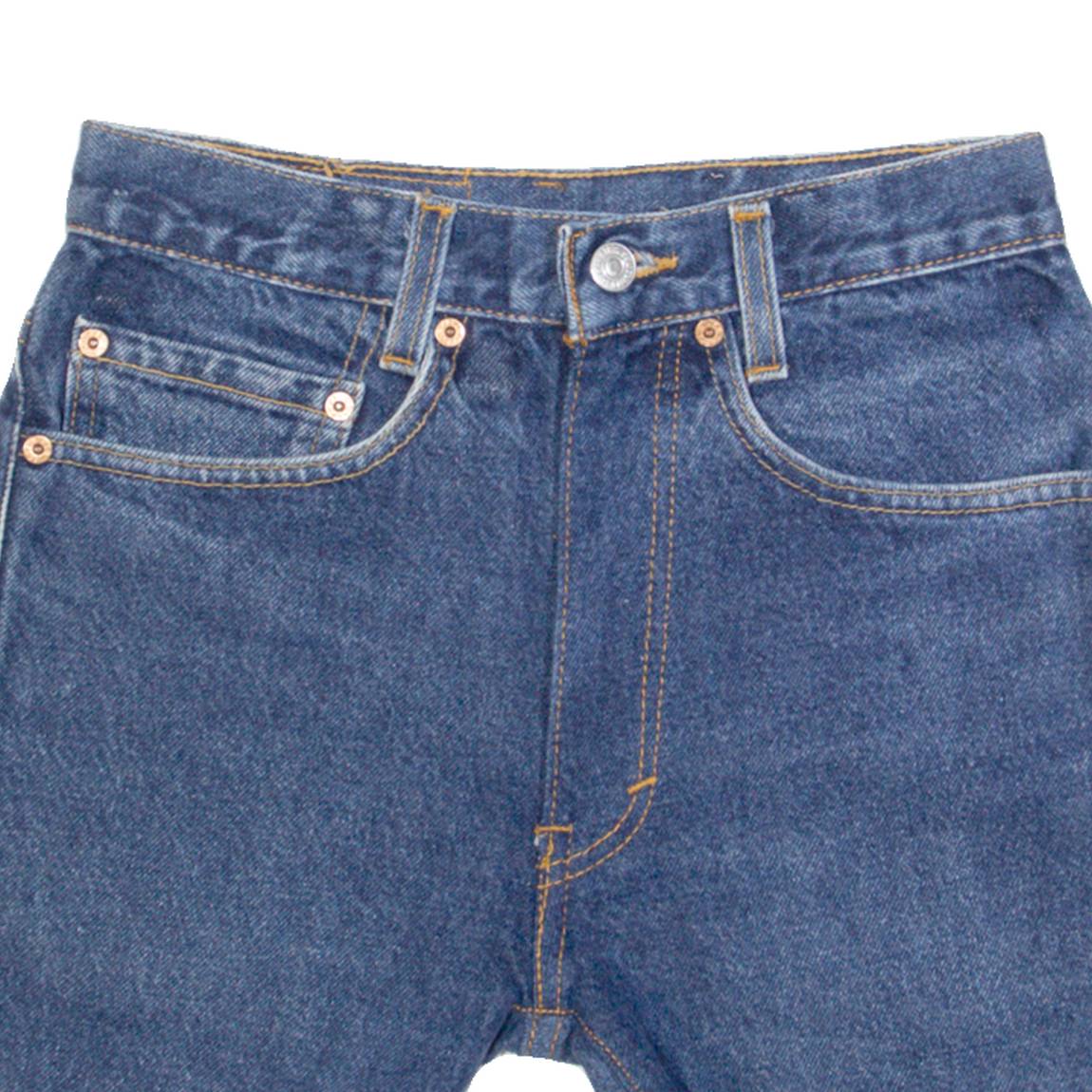 LEVI'S 517 Cut Off Womens Denim Shorts Blue S W26