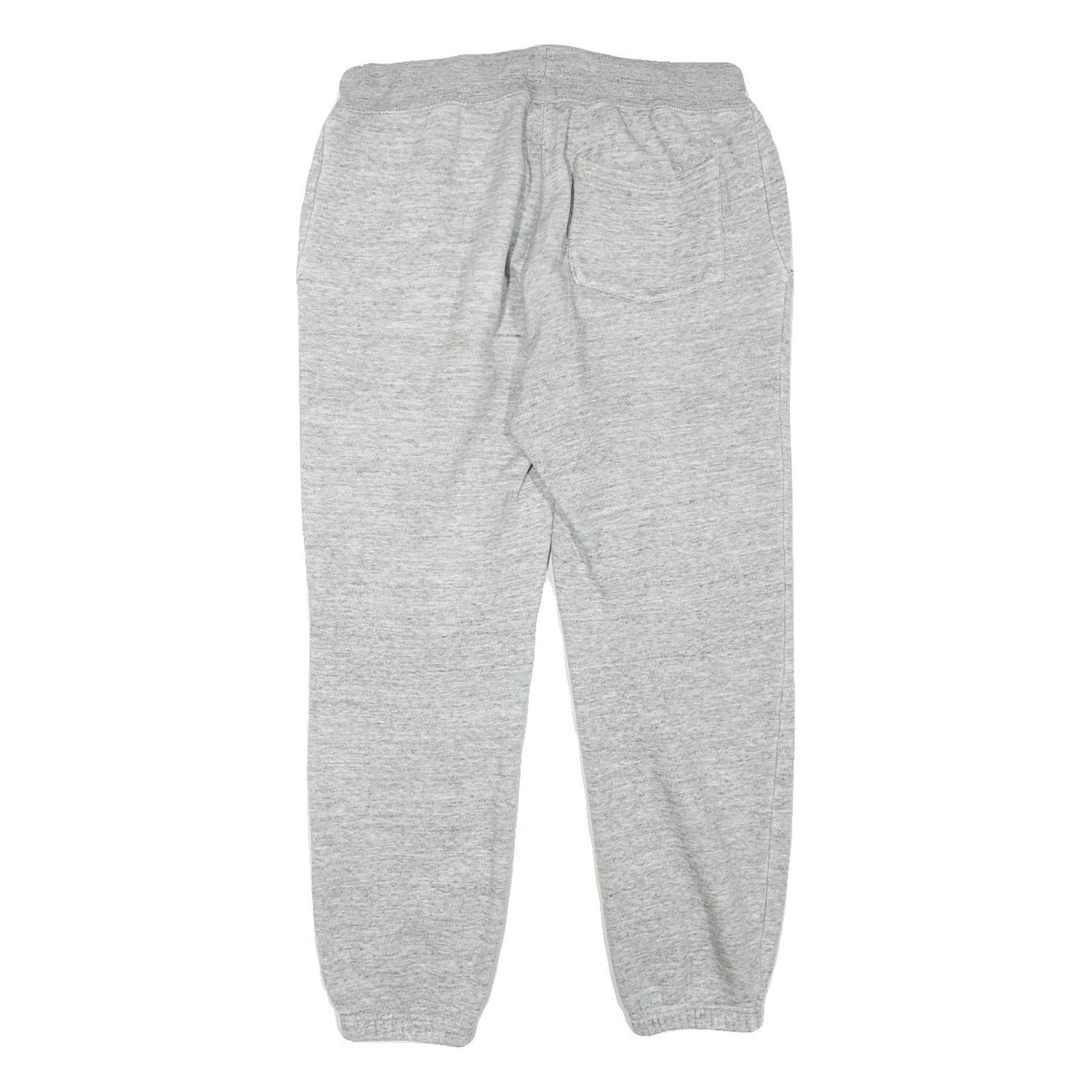 JACK WILLS Mens Joggers Grey XS W30 L27 Slim Tapered Cotton Comfort