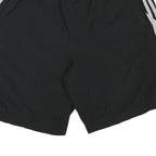ADIDAS Mens Black Casual Sports Shorts M W31 Polyester Blend Comfort Fit