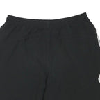 ADIDAS Mens Black Casual Sports Shorts M W31 Polyester Blend Comfort Fit