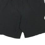 ADIDAS Mens Black Casual Sports Shorts M W31 Polyester Blend Comfort Fit