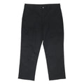 DICKIES Mens Cotton Blend Black Regular Fit Straight Leg Trousers W40 L31